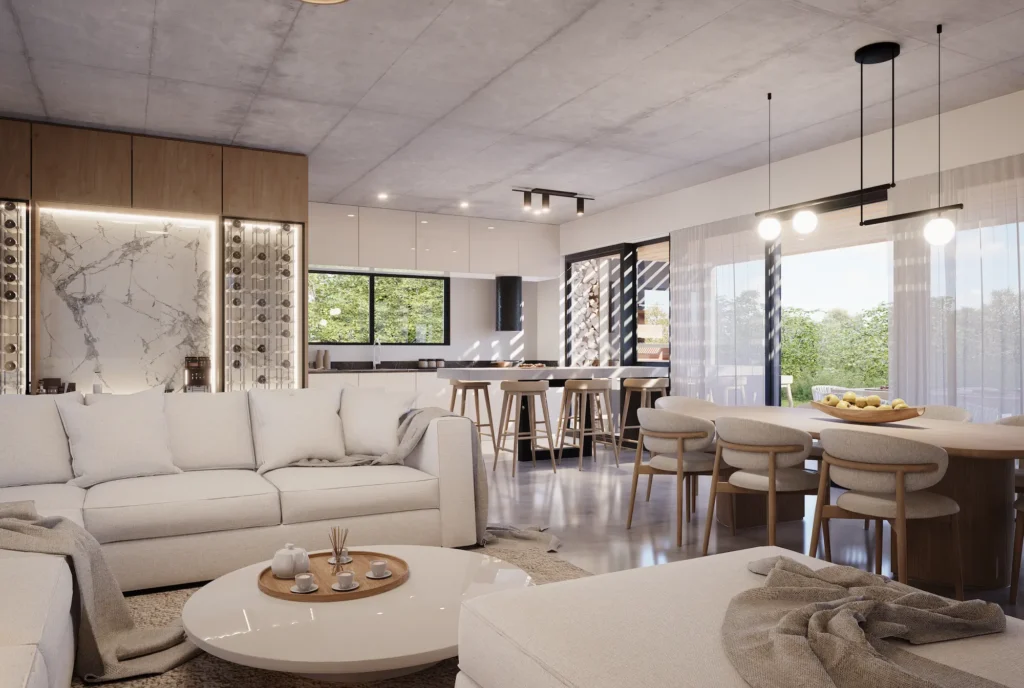 Diáfano Arquitectura - proyecto casa 305