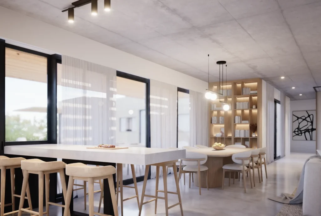 Diáfano Arquitectura - proyecto casa 305